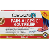 Caruso's Natural Health Pain-Algesic Gout Relief 30 Tablets